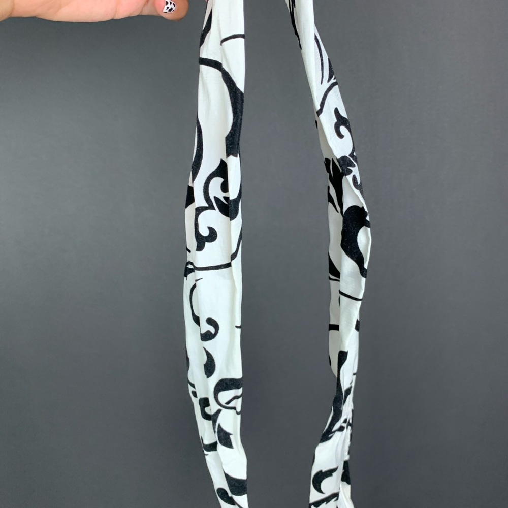 Black And White Bandana